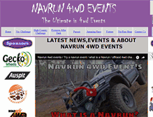 Tablet Screenshot of navrun.com.au